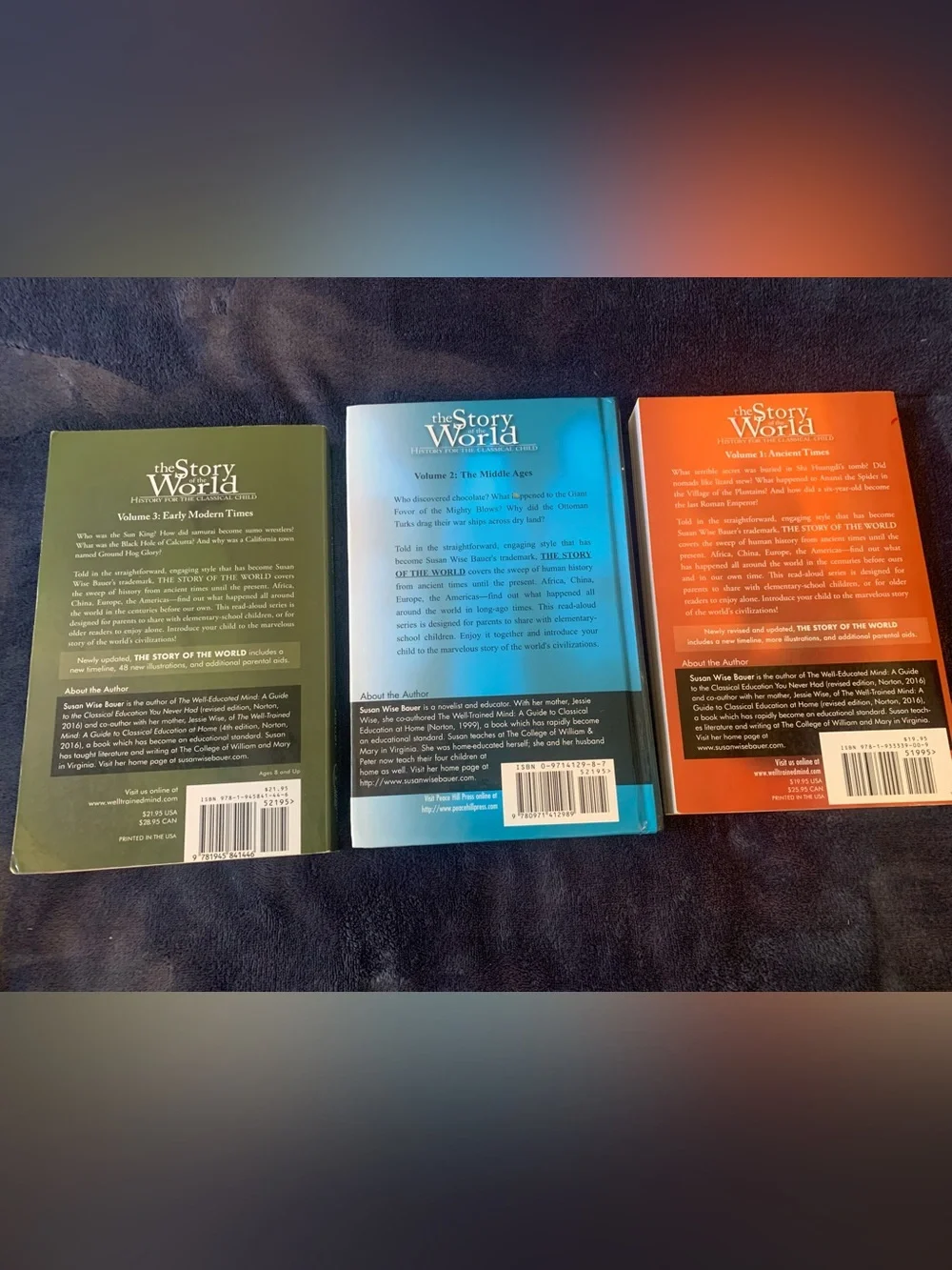 The story of the world book set 1-3